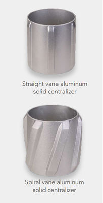 kopen Van het Omhulseltoebehoren van de aluminiumcentralisator de Stevige Centralisator rechtstreeks of Spiraalvormig Blad online manufacture