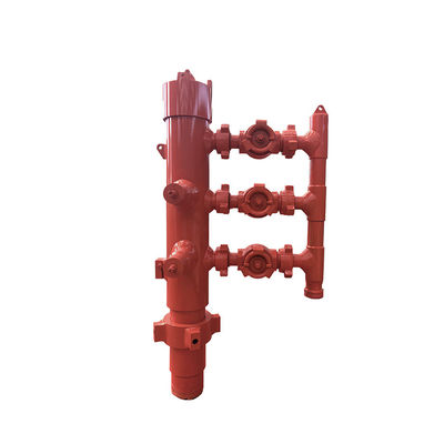 kopen 13-3/8' API Casing LTC BTC Buckle verbonden 35Mpa werkdruk Dubbelplug cementkop online manufacture