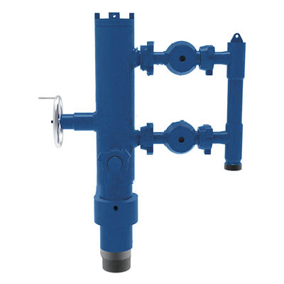 kopen Best verkochte SWS API BTC gesp bevestigd conform 13-3/8'' dubbele plug cementatiekop voor olieveld online manufacture