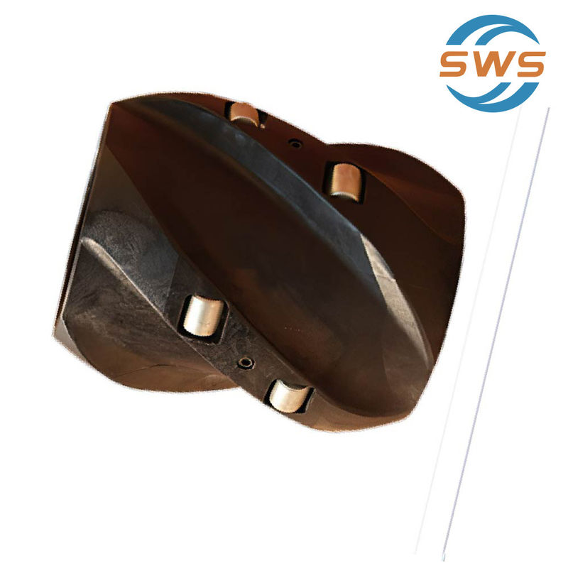 API 10D 4 1/2 Verbeter de cementkwaliteit Casing Spring Roller Centralizer voor Directional Well Boring