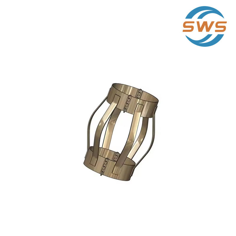 API-standaard cementwerktuigen voor olievelden Casing Accessories Bow Type Spring Centralizer