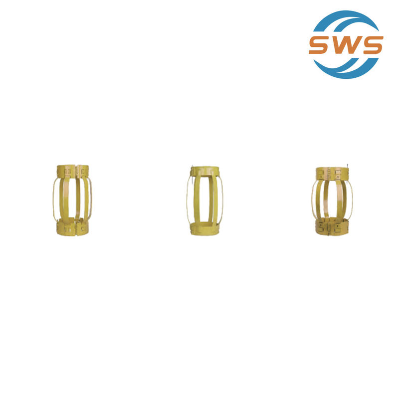 Fabriek Aanpasbaar Elastiek Centralizer met een enkele boog van roestvrij staal Semi-stijf Olie Downhole Tools Groothandel Tubing Centralizer