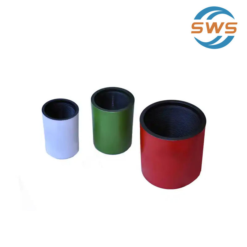 Anti-Vibration Threaded Casing Couplings 9-5/8 Inch 47 lb/ft L80 Steel API 5CT Dynamische belasting 15K PSI