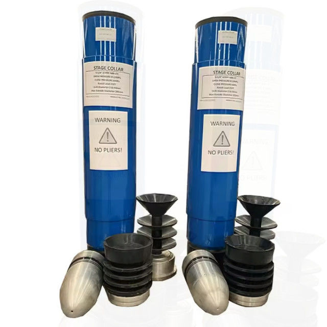 API-standaard 6-5/8 P110 LTC 8.94 tot en met 12.07 LB/FT Mechanical Stage Collar voor verticale en licht afwijkende putboringen