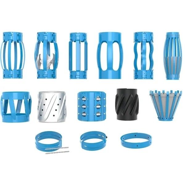 Hoogwaardige op maat gemaakte booringen Groothandel Integral Elastisch Centralizer Casing Centralizer Fabrikanten Kern Motorolie Casing Centralizer Groothandel Slip Type Rigid Roller Casing voor puttoepassing