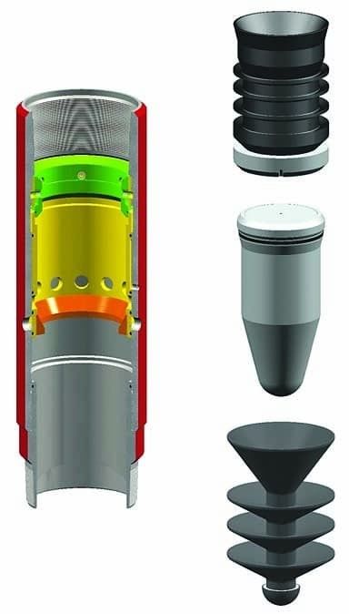 API ISO-standaard 7 P110 BTC draad mechanische etappe kraag voor olie- of gasput cementering