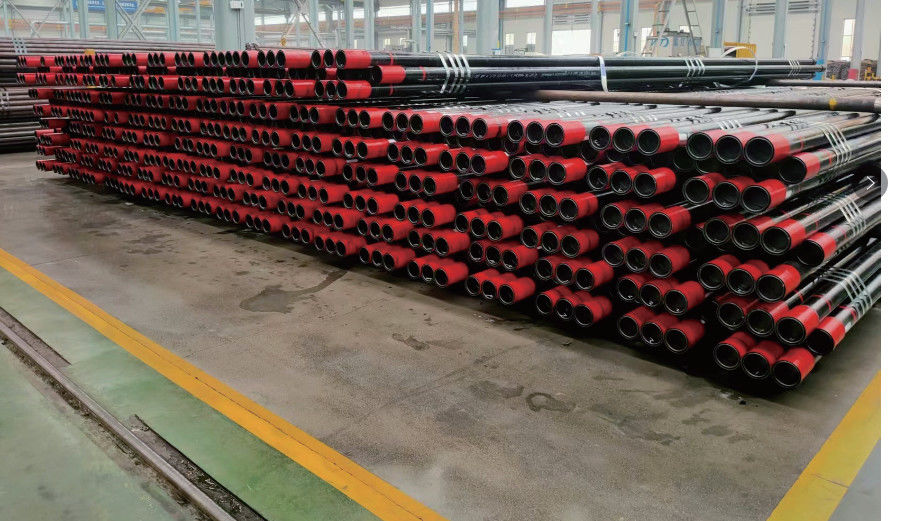 API 5CT-standaard 5-1/2 STC P110 koolstof naadloze stalen buizen en behuizing compleet met veiligheidringen en met tepels