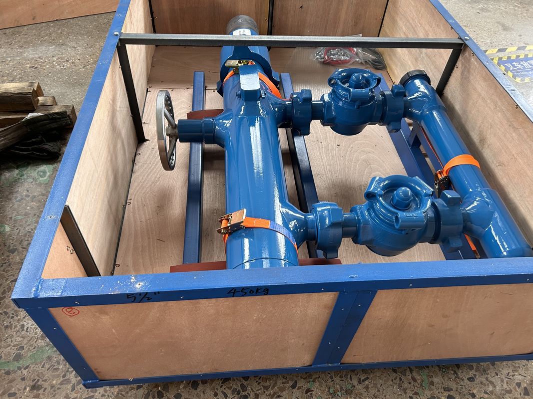 13-3/8' API Casing BTC Buckle verbonden 54Mpa Testdruk Dubbele stekker Cementkop Met Houten Verpakking 810KG
