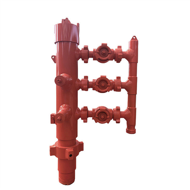 13-3/8' API Casing BTC Buckle verbonden Regulatory Compliance Double Plug Cementing Head