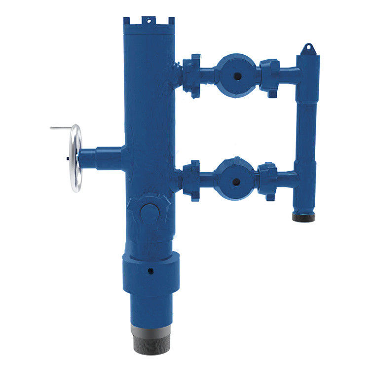 13-3/8' API Casing BTC Buckle verbonden Regulatory Compliance Double Plug Cementing Head