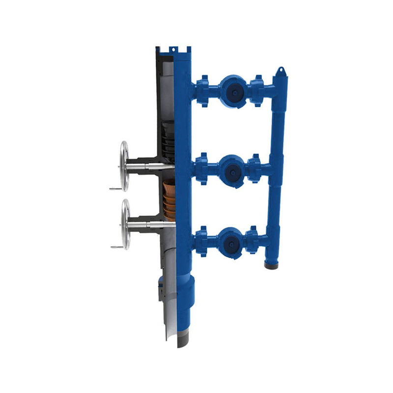 Best verkopende SWS API BTC Buckle Bevestigd Compliant 7 5/8' Double Plug Cementing Head voor Oilfield