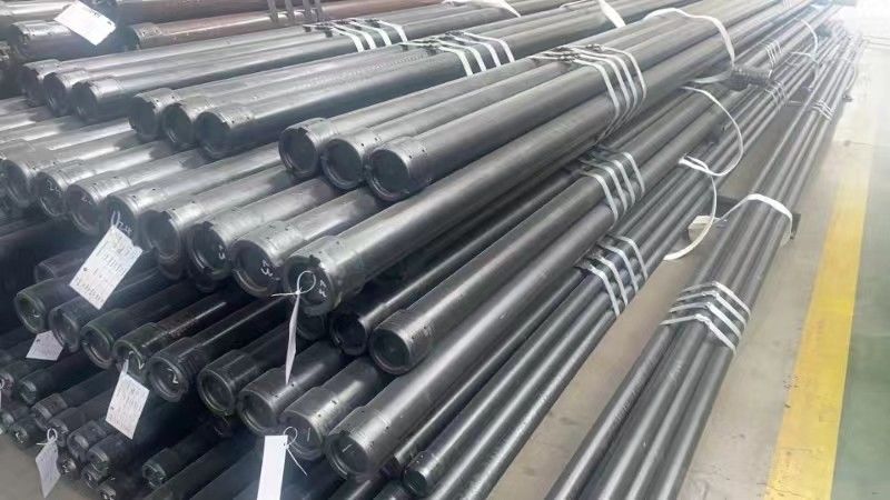 API 5CT Standard OD 9 5/8 47lb/ft N80 38' Casing Joint Oil Tubing en casing compleet met veiligheidsringen en met tepels